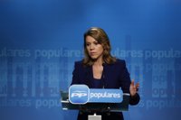 Consulta.- Cospedal: CiU i ERC han d'oferir una solució per posar a Catalunya a la "vora de l'abisme"