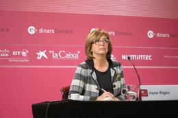 Irene Rigau (consellera de Enseñanza de la Generalitat)