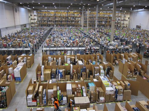 Almacenes de Amazon en San Fernando de Henares, Madrid
