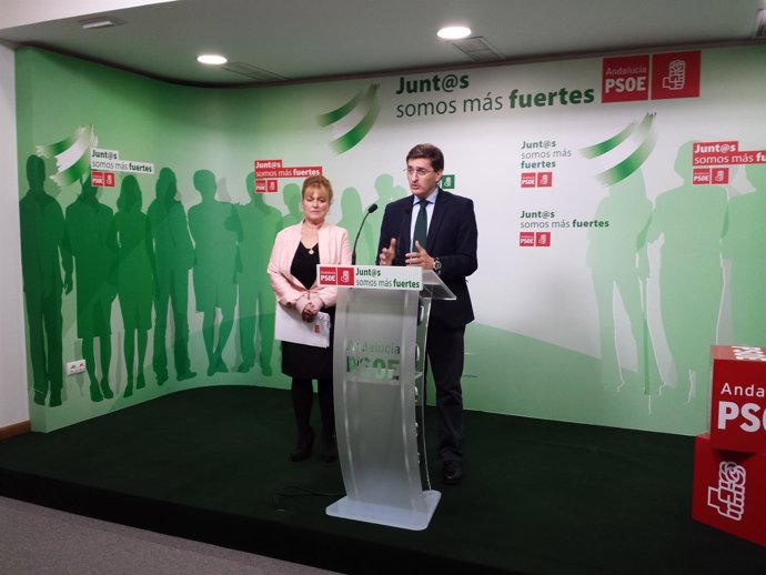 El secretario provincial del PSOE, José Luis Sánchez Teruel