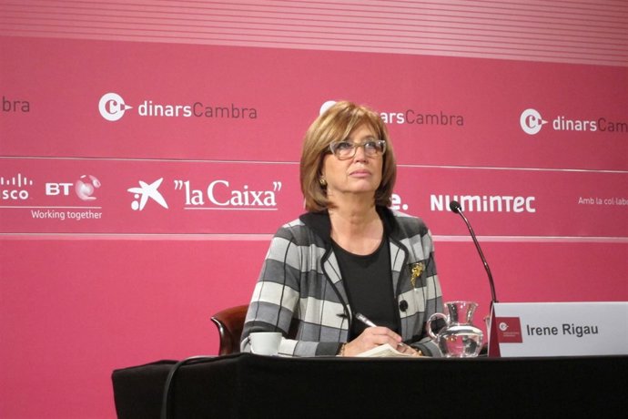 Irene Rigau (consellera de Enseñanza de la Generalitat)