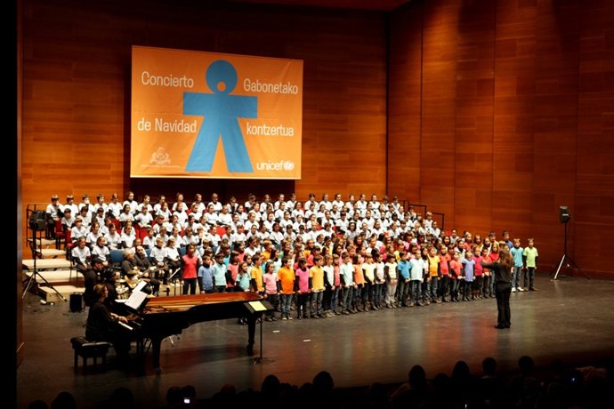 Concierto benéfico de Unicef.