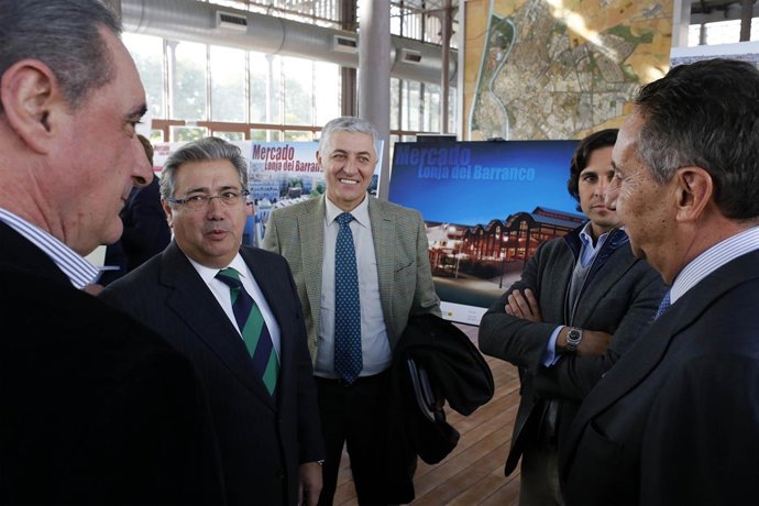Inicio de las obras del mercado gourmet de las Naves del Barranco