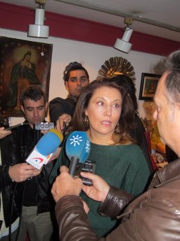La delegada del Gobierno en Andalucía, Carmen Crespo