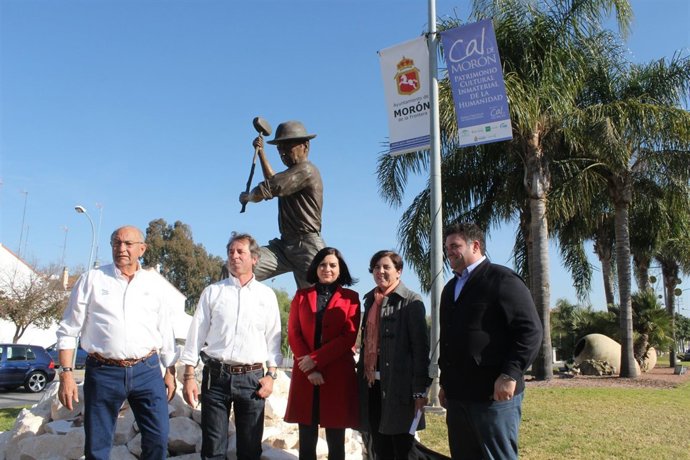 Inauguración del monumento al calero