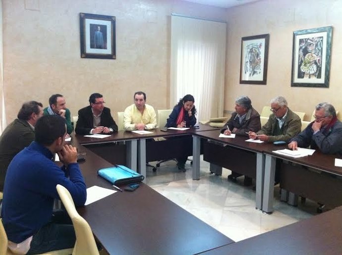 Reunión del PP en Almonte. 