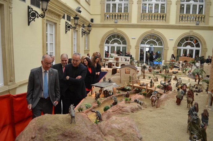 Inauguración del Belén de Diputación