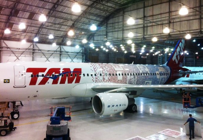 Tam avion fotos fans