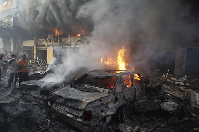 Atentado en Beirut, en Líbano