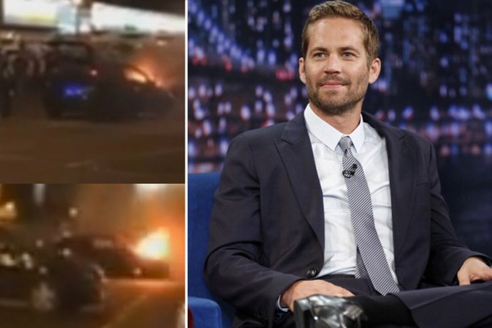 Un escocés prende fuego a su coche