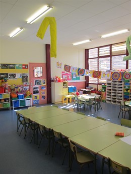 Aula, Clase, Alumnos, Guardería, Escuela, Colegio (Archivo)