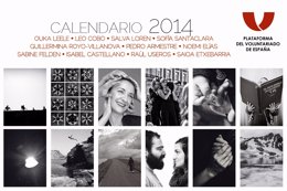 Calendario Solidario 2014 de la Plataforma del Voluntariado