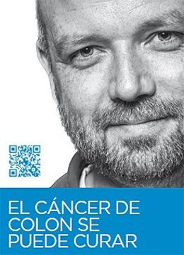 Cartel del Programa de Detección Precoz de Cáncer de Colon.