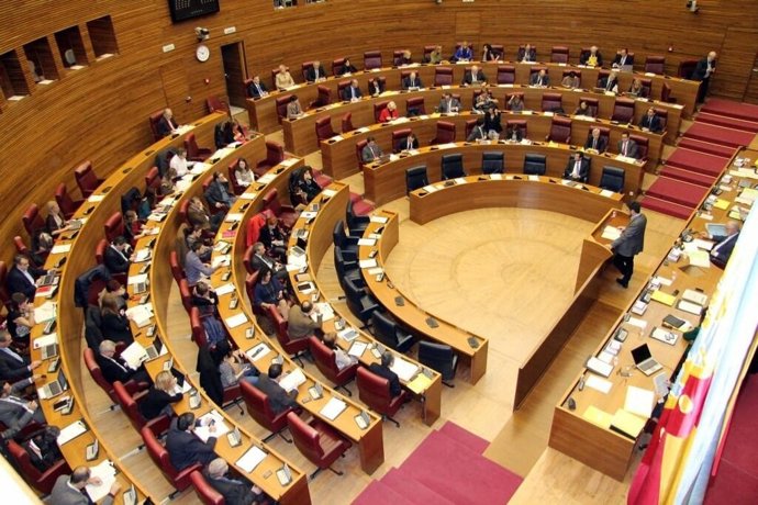 Pleno de las Corts