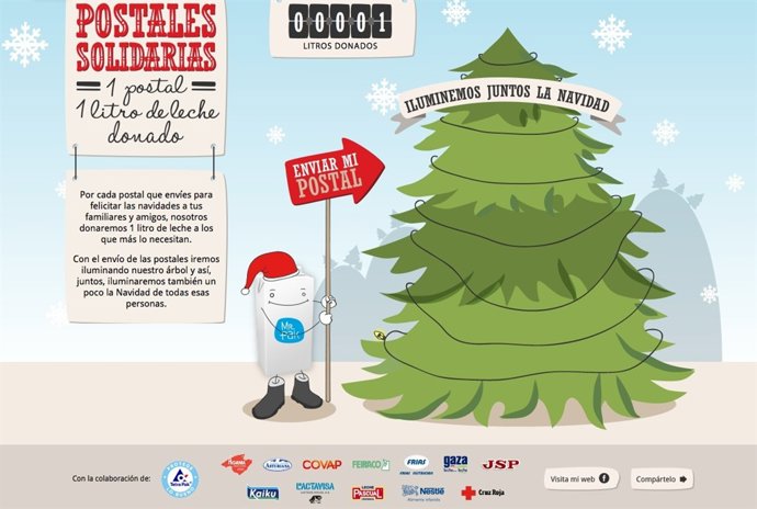 Tetra Pak y Cruz Roja lanzan la campaña 'Postales Solidarias'