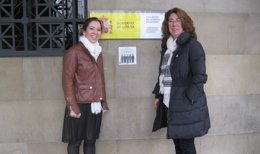 Acuerdo para colocar pictogramas en edificios del Estado en Navarra.