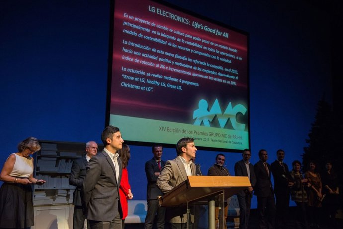 Premio de MC al proyecto de LG