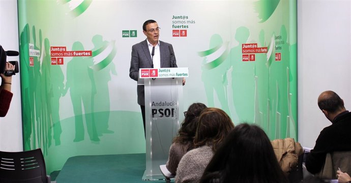 El secretario general del PSOE de Huelva, Ignacio Caraballo.