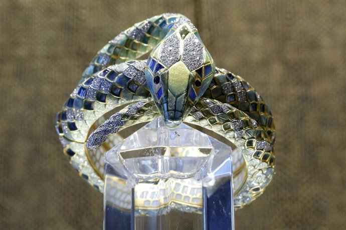 Serpiente de la colección Masriera por el 175 aniversario de Bagués-Masriera