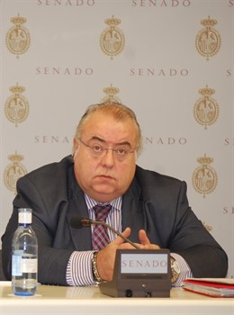 El senador del PSE-EE Tontxu Rodríguez 