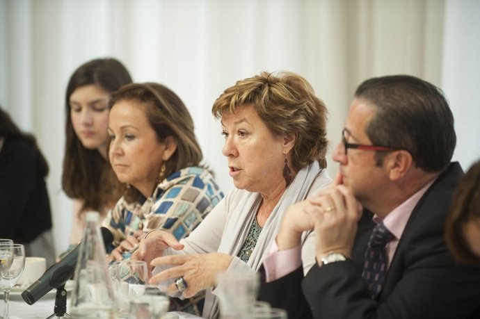 Desayuno informativo de la alcaldesa de Cartagena