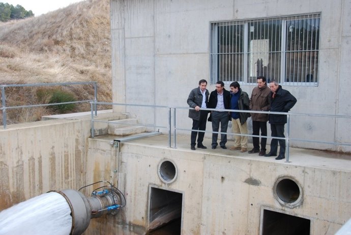 Llenado del embalse de Lechago (Teruel)