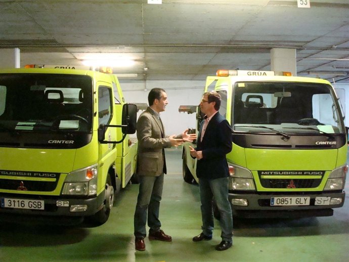Presentación de la municipalización del servicio de grúa de Jaén
