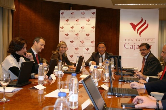 Reunión del patronato de la Fundación CajaSur