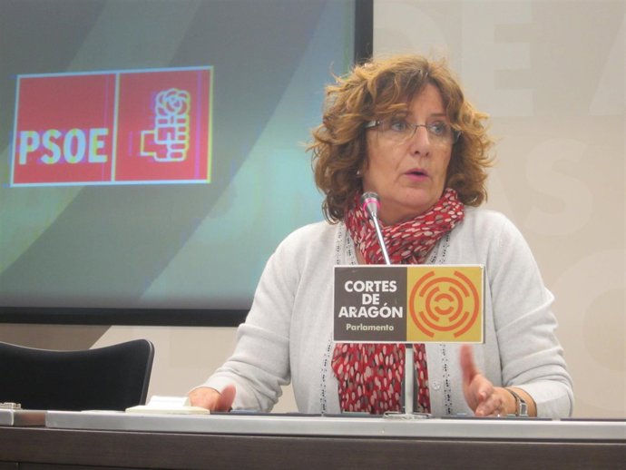 La diputada del PSOE María Victoria Broto.