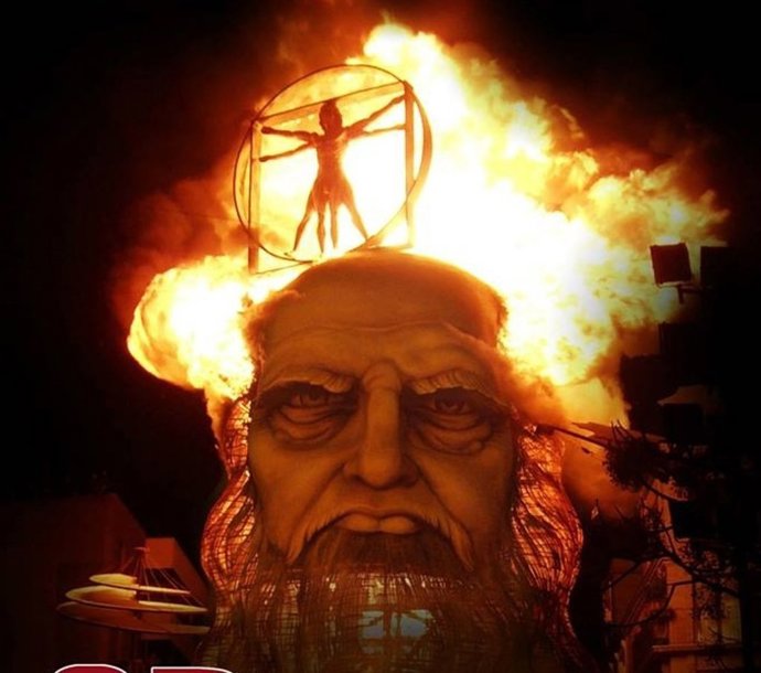 Fragmento del cartel anunciador de '3DFlames'