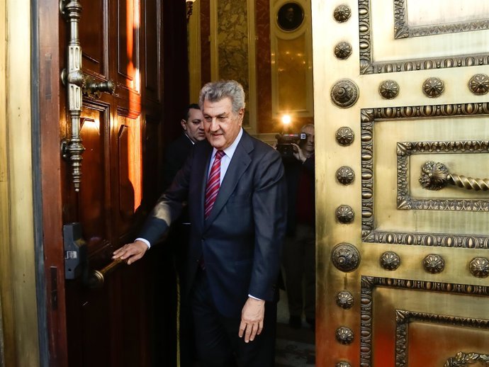 Jesús Posada, presidente del Congreso, en las Jornadas de Puertas Abiertas