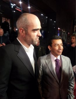 José Crisanto Gómez con Luis Tosar