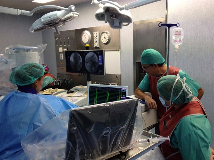 Ablaciones cardiacas en el quirófano