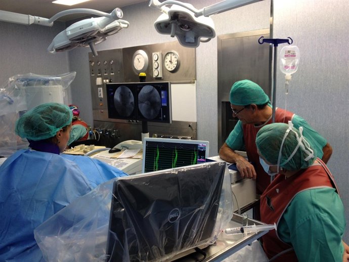 Ablaciones cardiacas en el quirófano