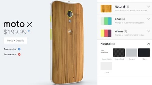 La carcasa de madera de Motorola Moto X se agota en pocas horas 