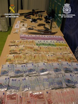 Armas, droga y dinero tras detener al clan de los Altimasveres