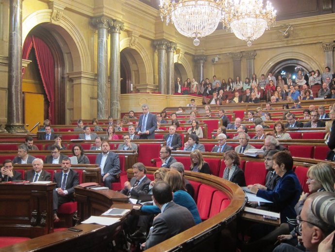 Pleno del Parlament