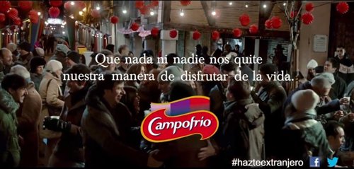 Campaña de campofrío Hazte Extranjero
