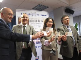 Presentación del décimo de Lotería de El Niño