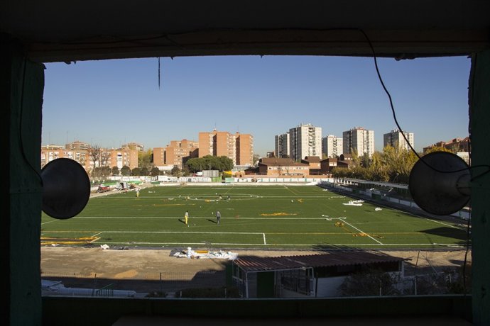 Nuevo campo de césped del Villaverde