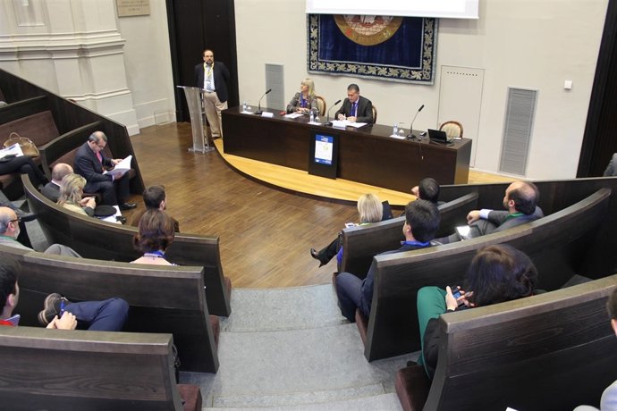 Inauguración de la jornada sobre 'La marca', organizada por la DPZ