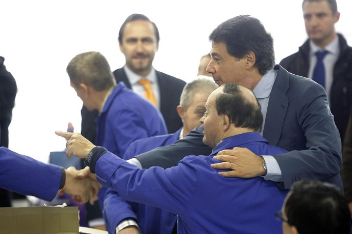 Ignacio González, en la fundación Juan XXIII