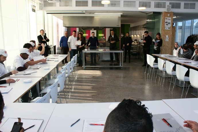 Entrega de diplomas.