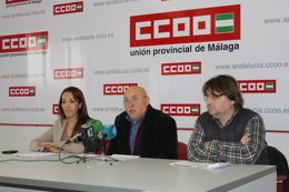 Herrera, en rueda de prensa.