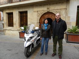 El policía local de Alcorisa dispone desde esta semana de un ciclomotor
