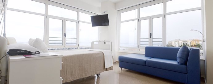 Nueva área de hospitalización.