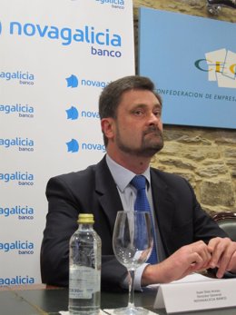 El director general de Novagalicia Banco, Juan Díaz Arnau