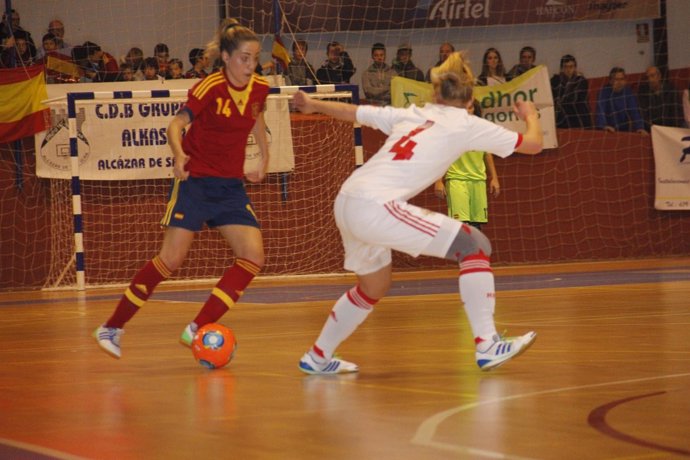 España y Rusia en el Mundial femenino de fútbol sala