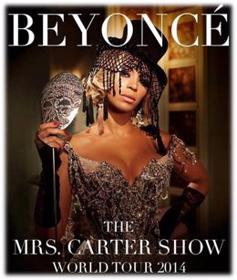 Cartel de la gira de Beyoncé 2014