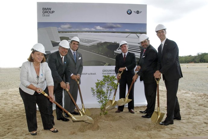 Inicio de la construcción de una planta de BMW en Brasil